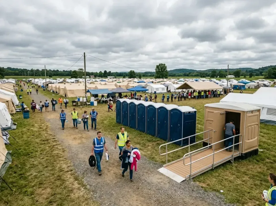 disaster-relief-camp-restrooms-010 — frequently asked questions, Dumpster & Portable Bathrooms Rental in El Mirage, AZ